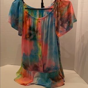 Tie Dye large top